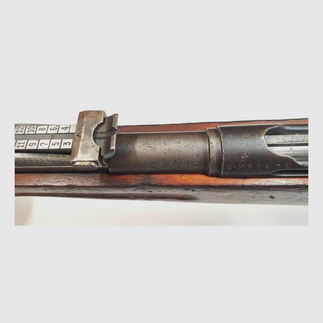 Fabryka broni Bern karabina powtarzalna Gewehr IG1911 kaliber 7,5x55 szwajcarski całkowicie zgodny z numerami