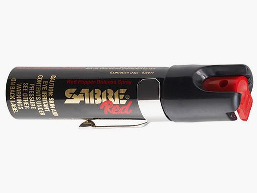 3en1 Pepper Spray + Clip – Sabre Red