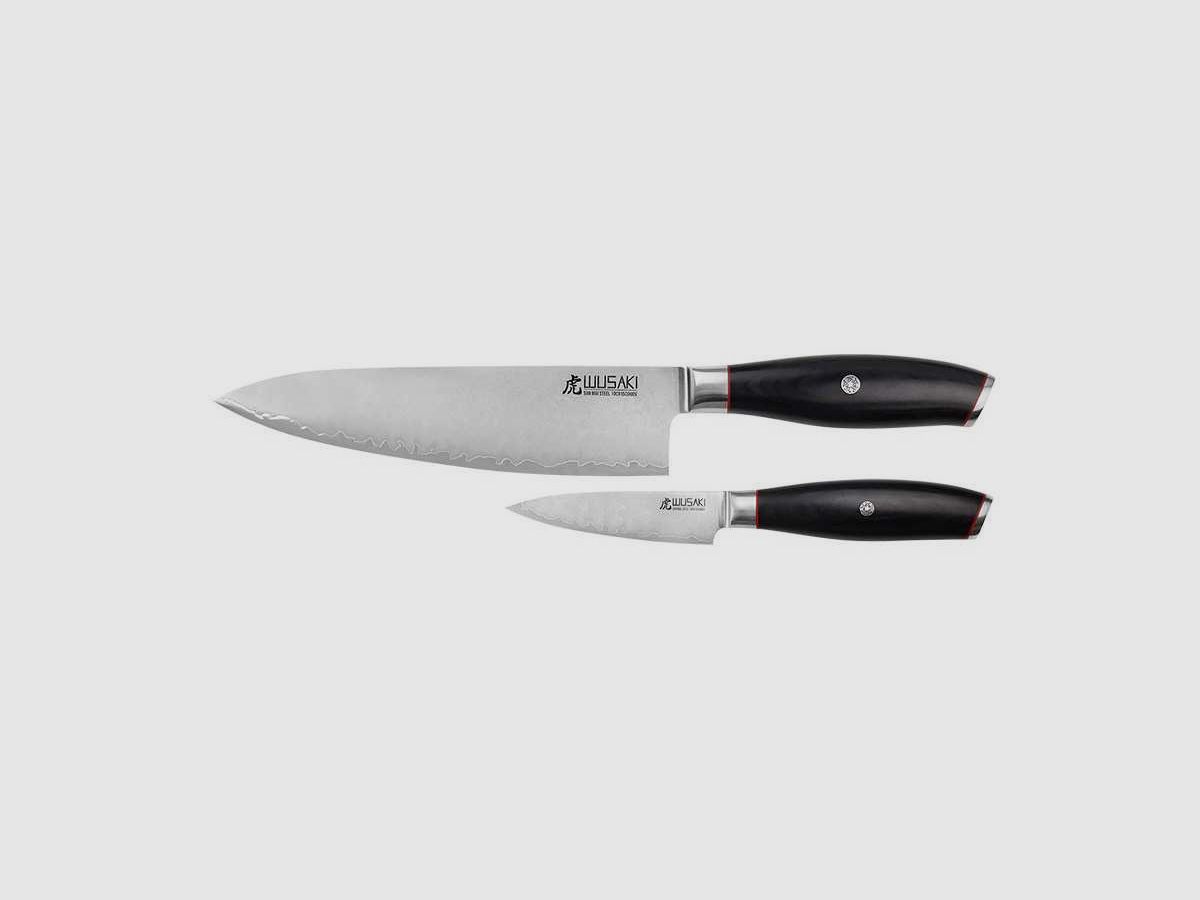 Set San Mai 10Cr15 - Set of 2 Wusaki knives