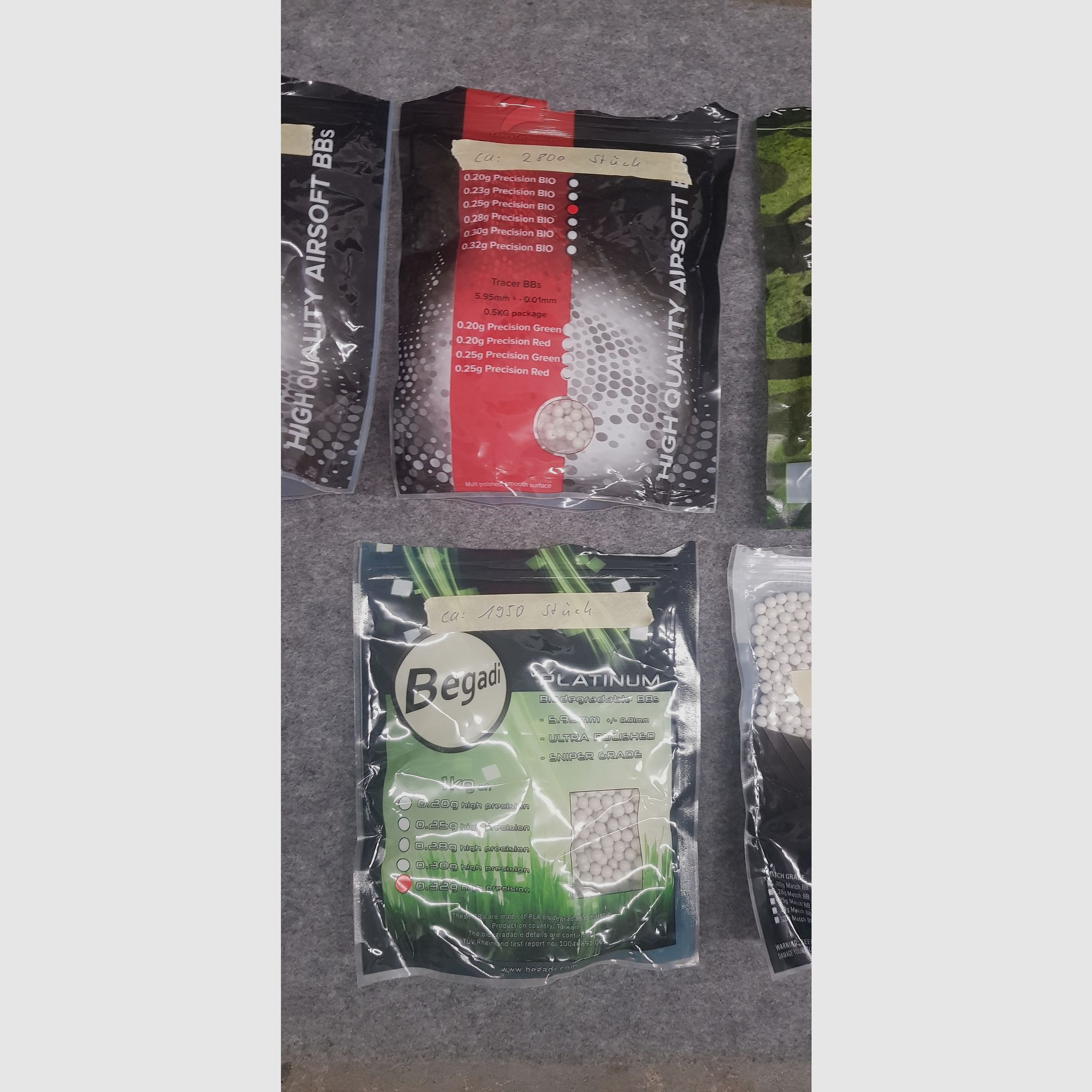 Zestaw kul amunicji sprzęt gracza sprężynowy gaz AEG S-AEG pistolet airsoft 6mm BB Airsoft