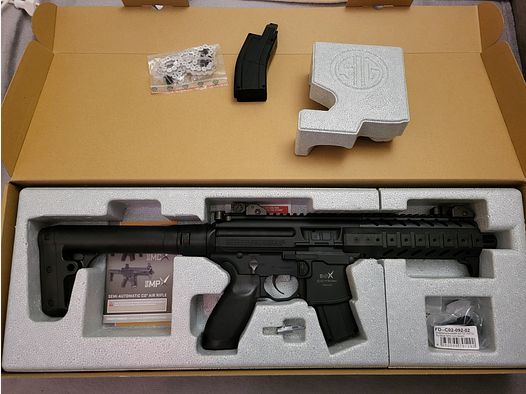 Sig Sauer MPX with 2 magazines in the original packaging