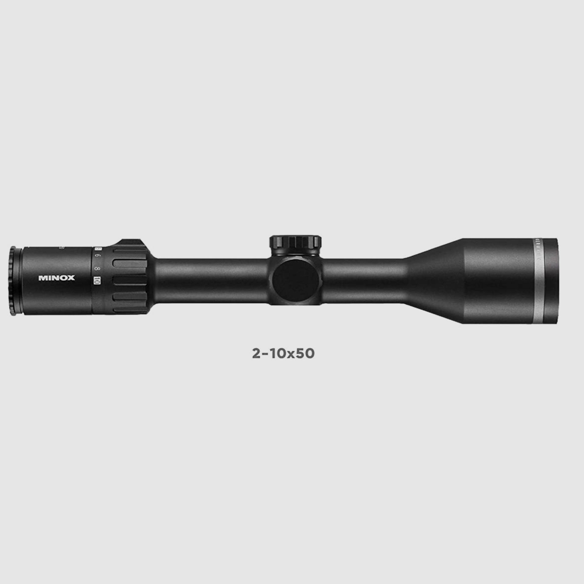 Minox 80107663 Lunette de tir polyvalente 2-10x50 Réticule lumineux 4 dans 2 plans d'image