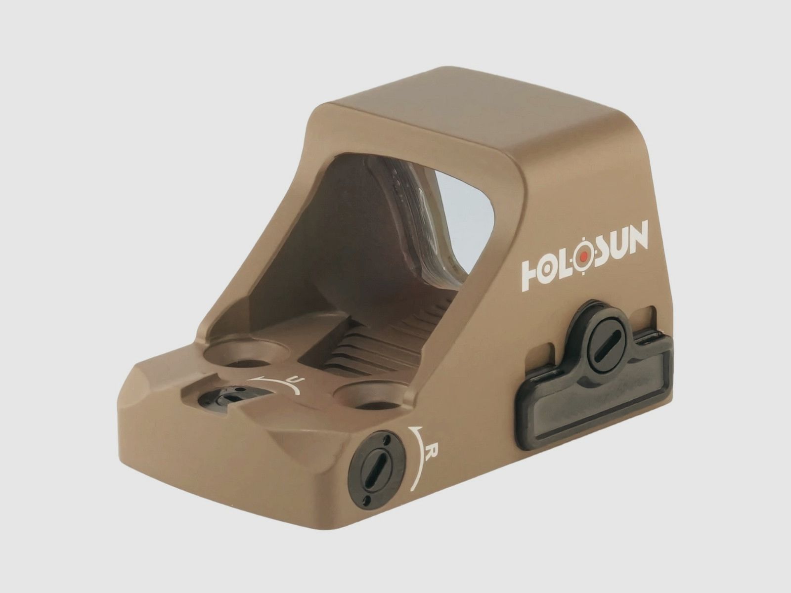 Holosun - Rotpunktvisier HS407K X2 Open Reflex Sub-Compact Pistol Sight - FDE, Bild 5 von 10