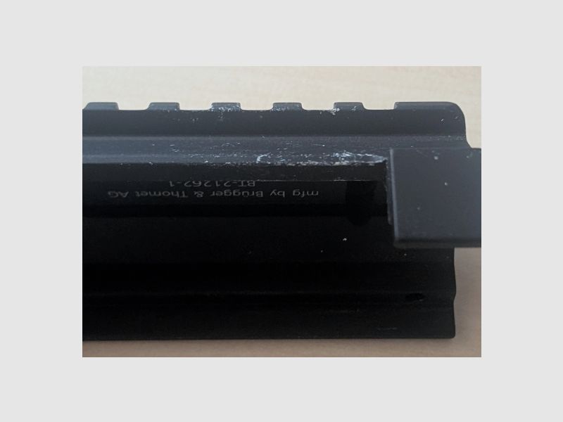 Rail de montage B&T NAR universel pour HK MP5/HK33/HK53/G3 (avec marques de stockage)