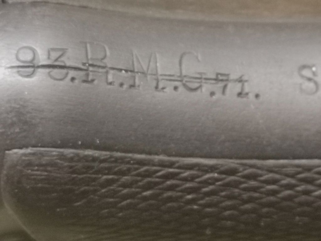 Pistole Luger 08 DWM 1912 Nummerngleich Truppenstempel