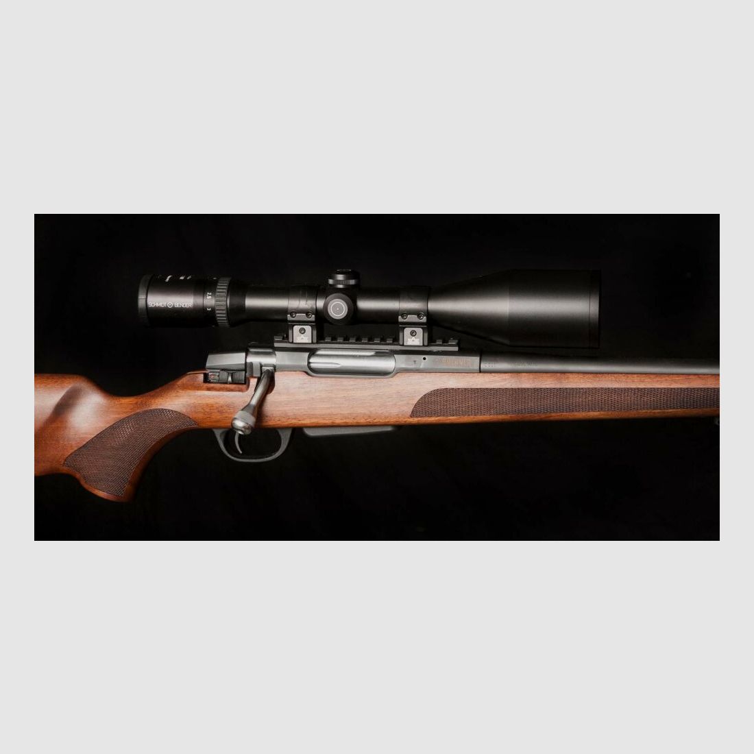 Komplettpaket Jagdwaffe mit Zielfernrohr und Schalldämpfer, Jungjägerpaket Brenner BR 20, Schmidt & Bender 2,5-10x56, Freyr & Devik