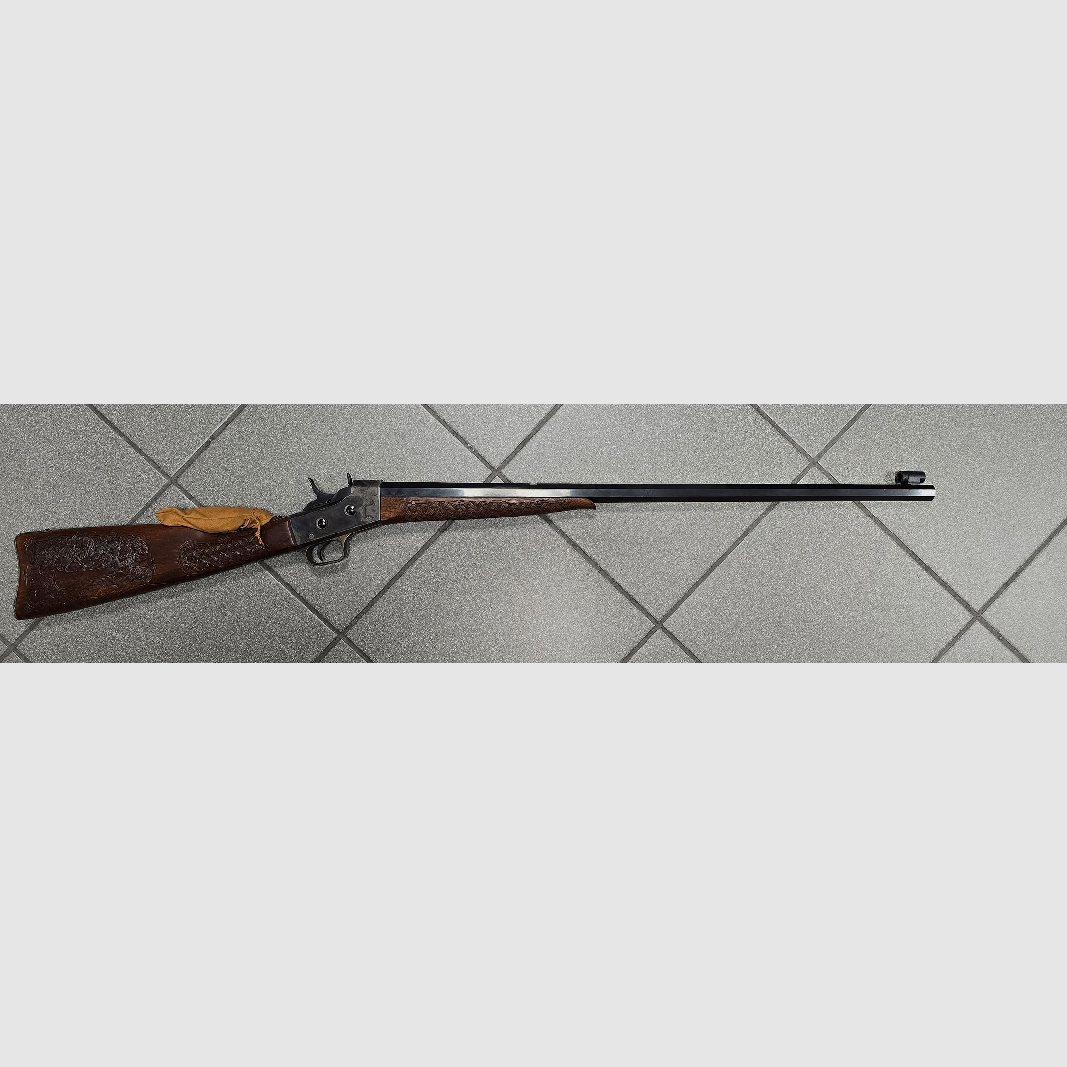 Modèle : Pedersoli (#1257), sans (arme sans particularités) - Calibre : .357Mag (#120) - FUSIL À UN SEUL COUP