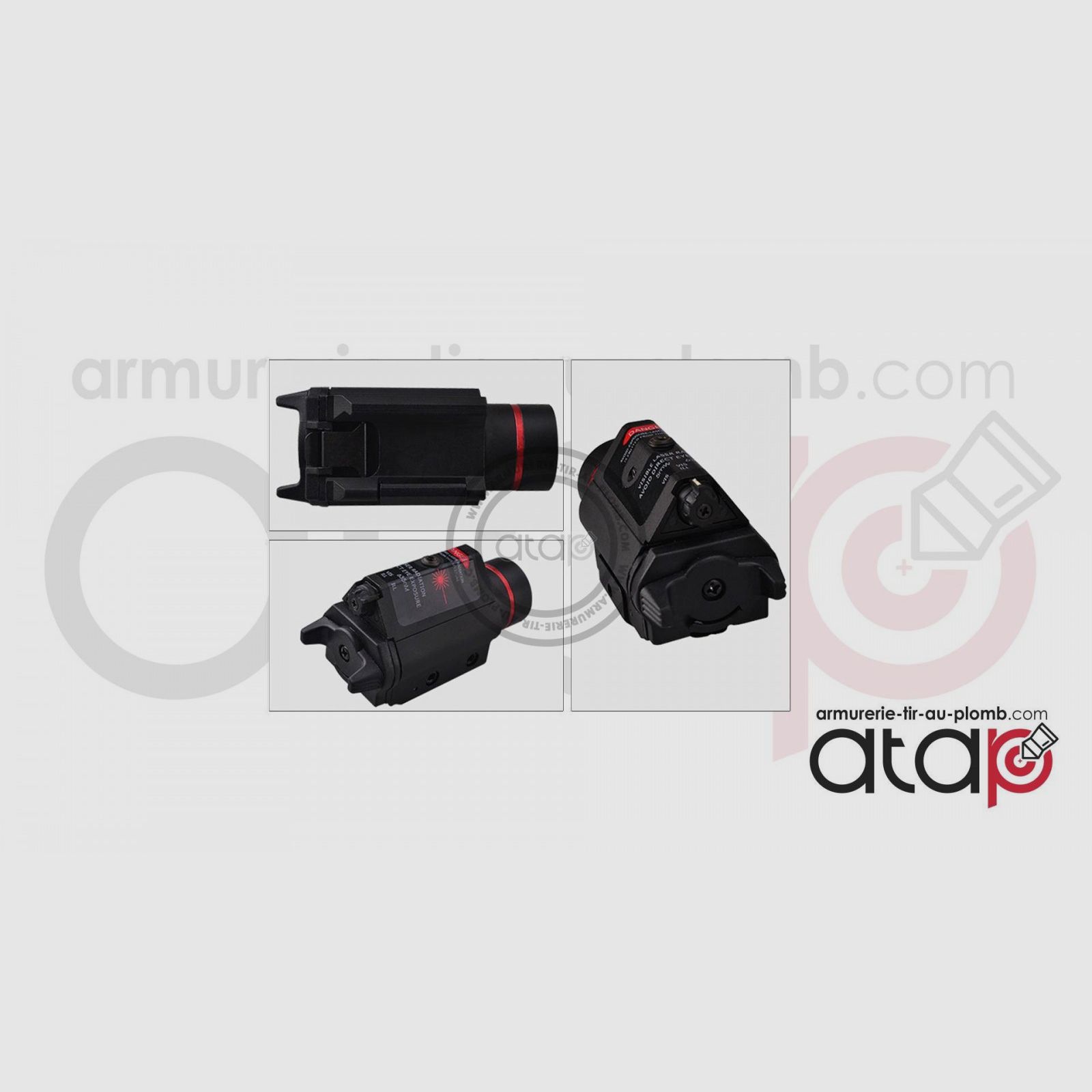 Lampe und Laser Night Hunter 1000 Lumen rot oder grün, Bild 5 von 7