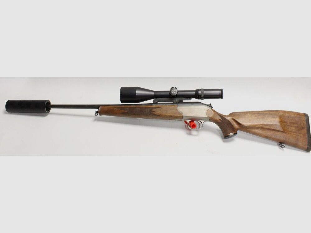 Blaser R93 with Schmidt & Bender 2.5-10x56 and silencer