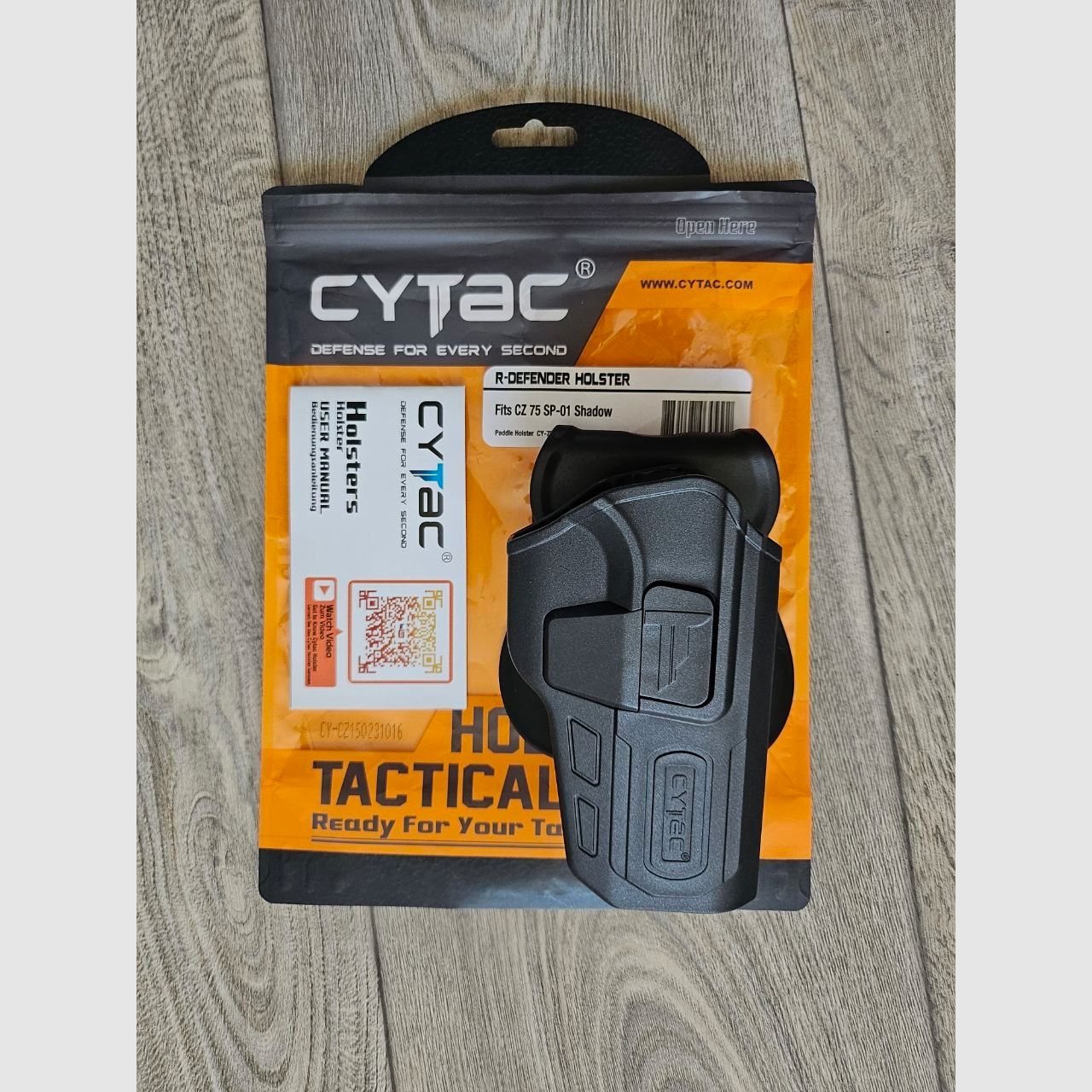 Holster for CZ 75 SP-01 Shadow