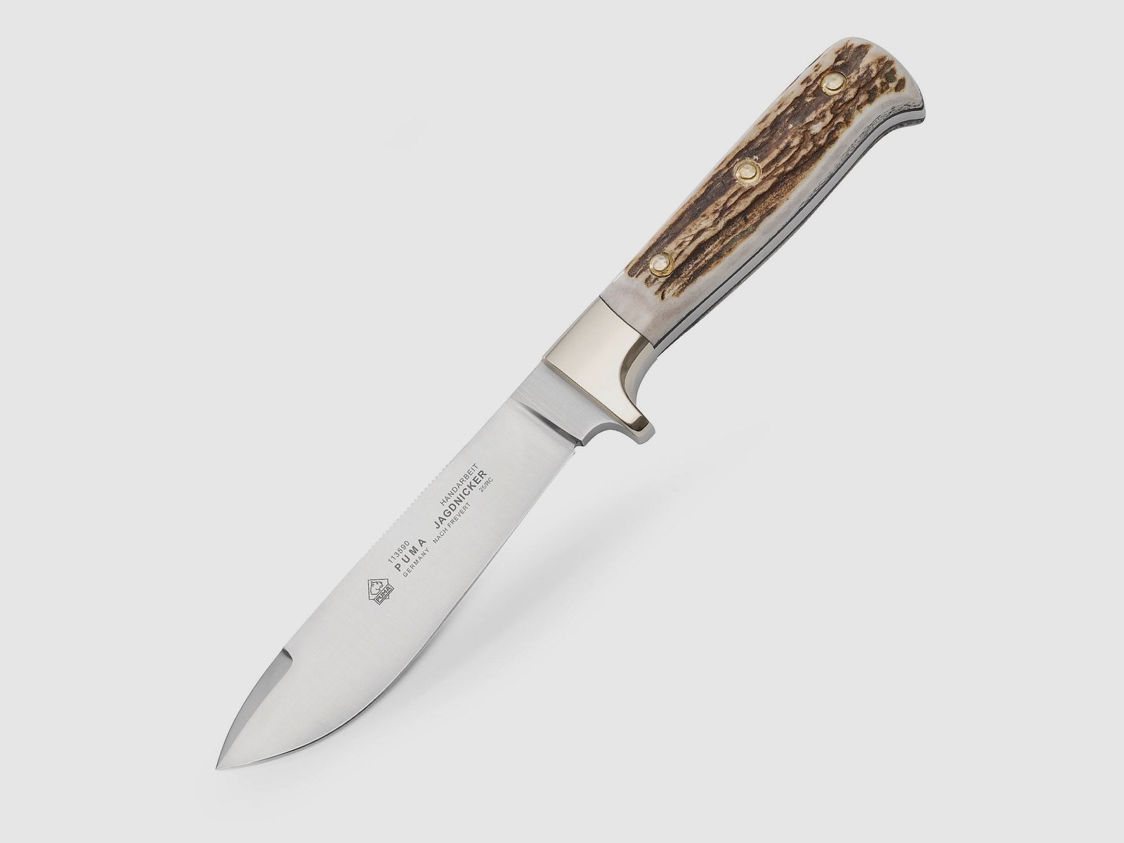 Cuchillo de caza PUMA, cuerno de ciervo