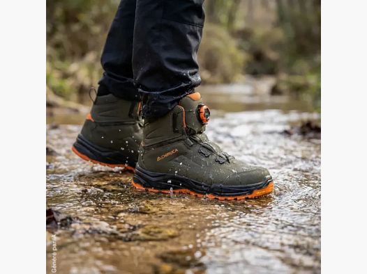 Chaussures de chasse Chiruca Laurus BOA GTX vert/orange