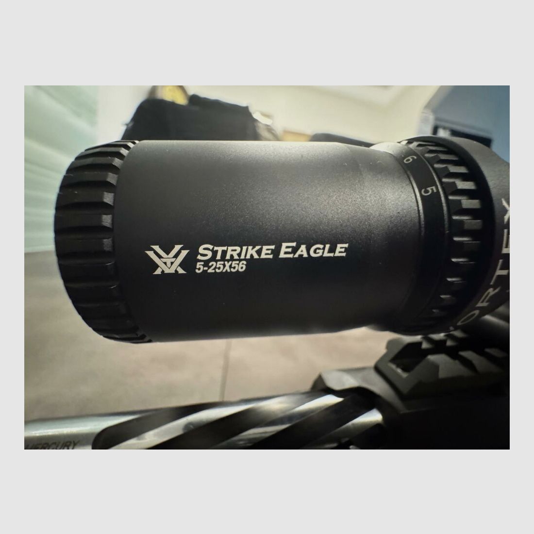 Mercury Sabatto Evo 71cm black Repetierbüchse 308Win inkl. Strike Eagle 5-25x56, Fortmeier Zweibein und Mündungsbremse
