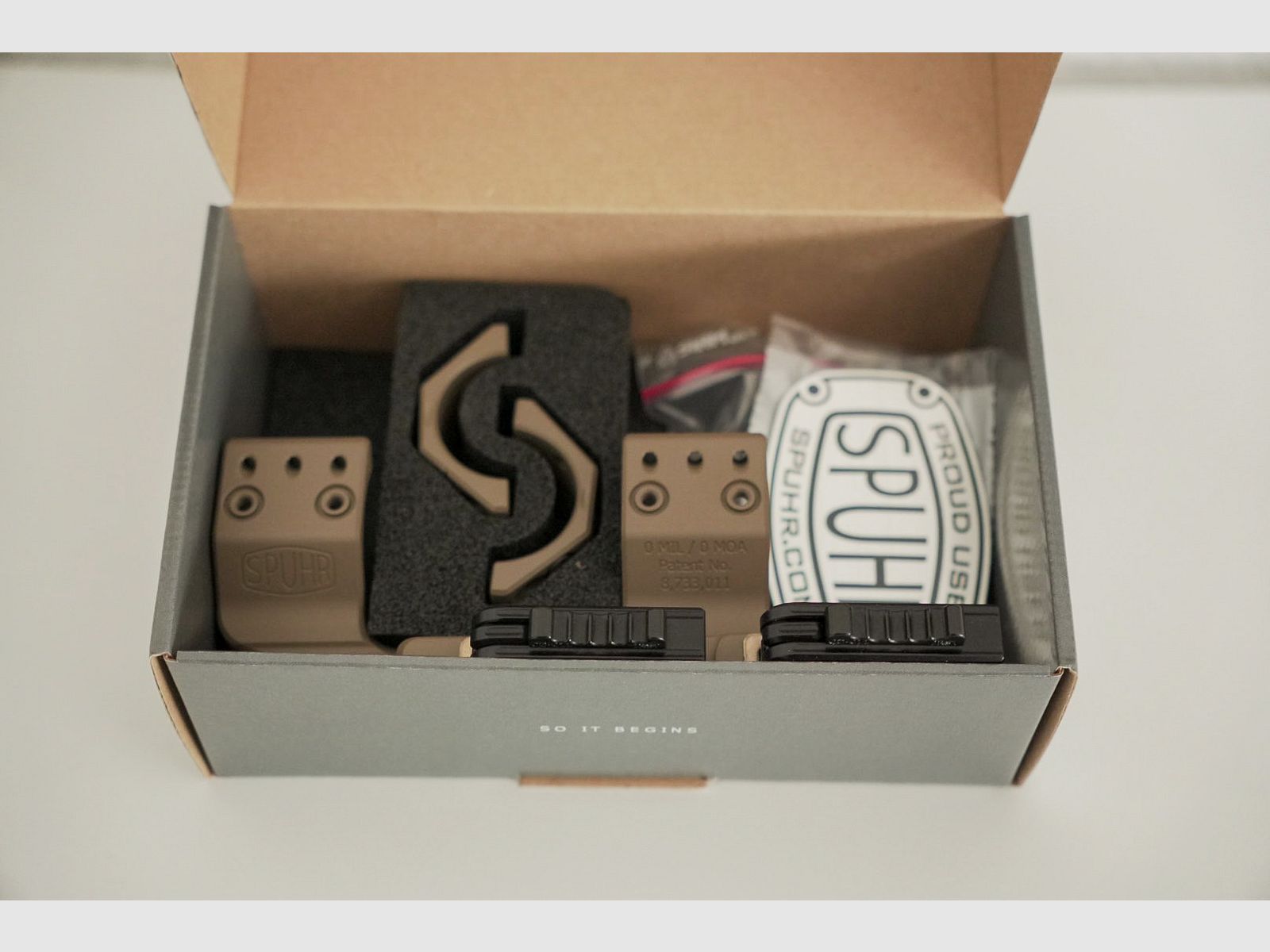 Spuhr SP-4016 QDP Montaż Lunety – FDE OVP