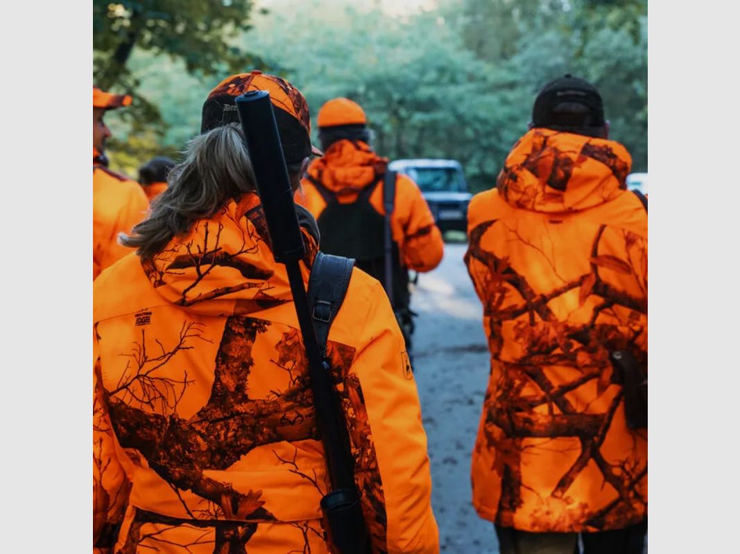 Jagdjacke Deerhunter Eagle Winter Realtree Edge Sicherheitsorange, Bild 4 von 12