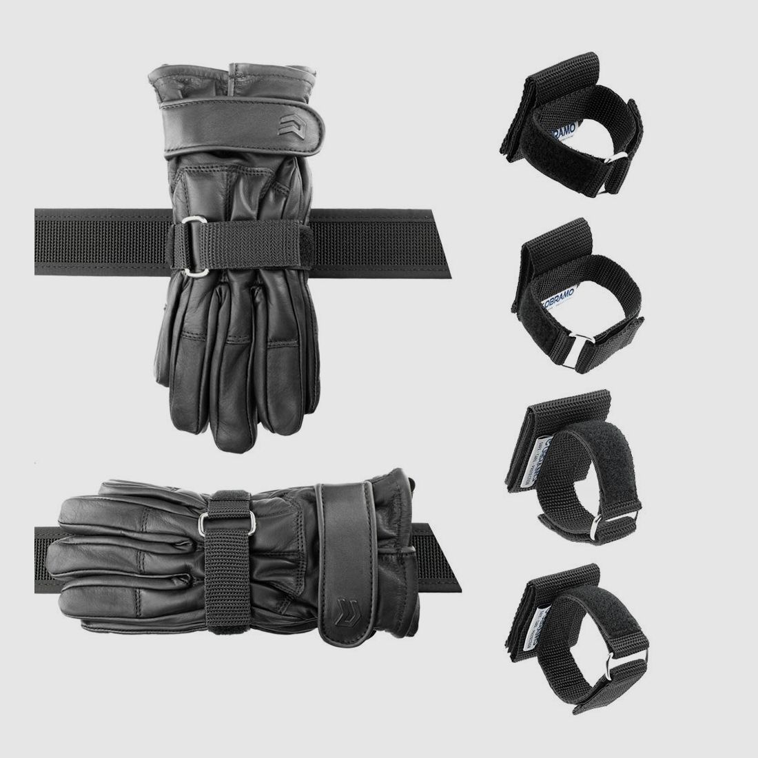 OBRAMO Gürtel Handschuhhalter