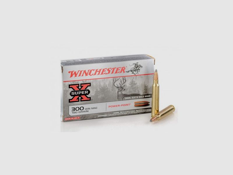 Winchester 300wm Super X Power Point 180 Gr, imagen 1 de 2