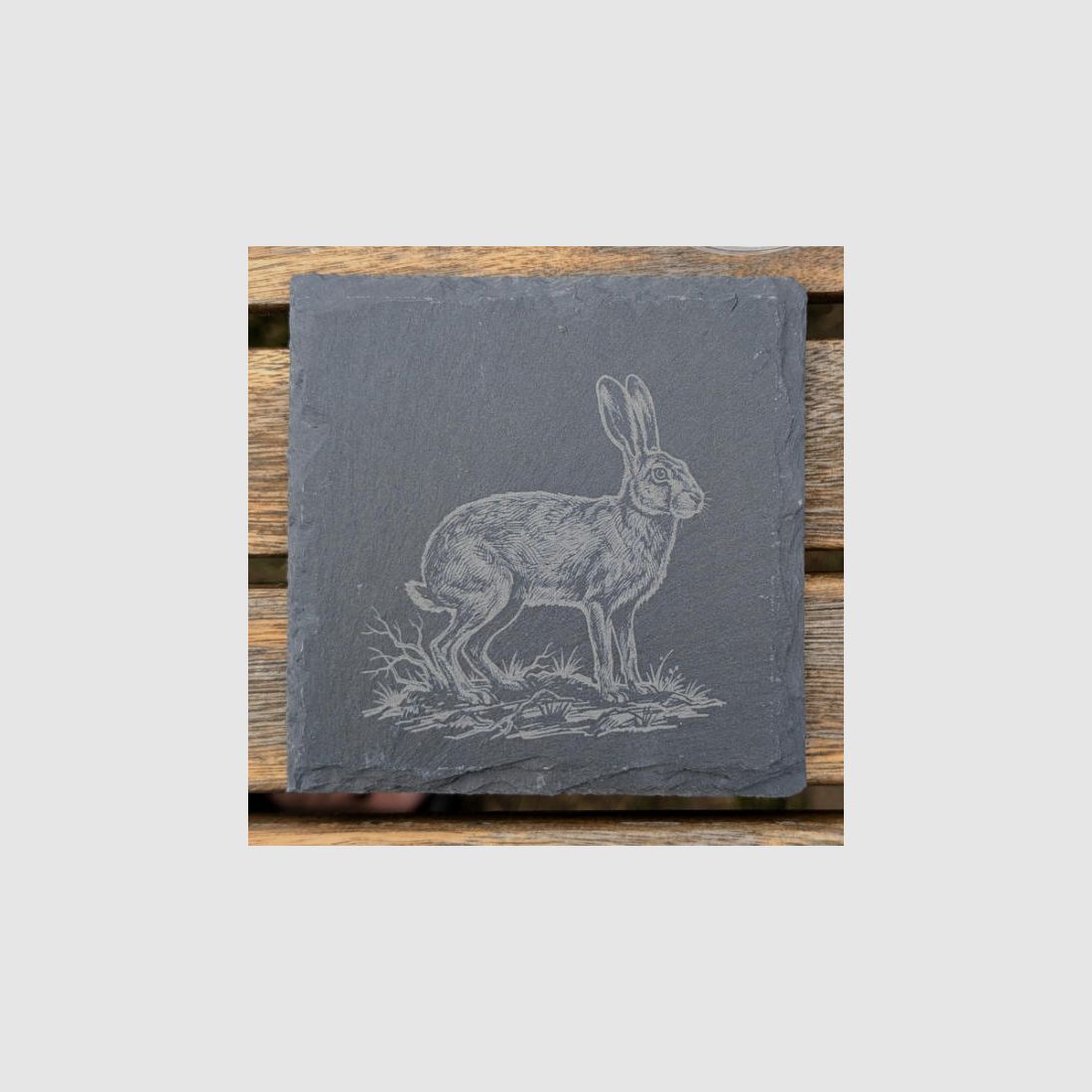 Hunting-themed slate coasters for hunters