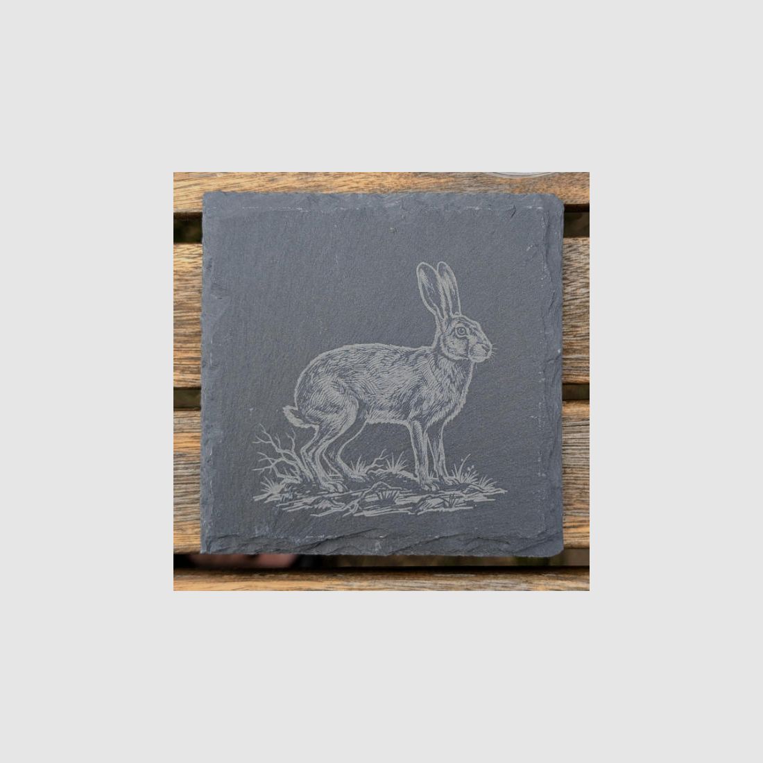 Hunting-themed slate coasters for hunters