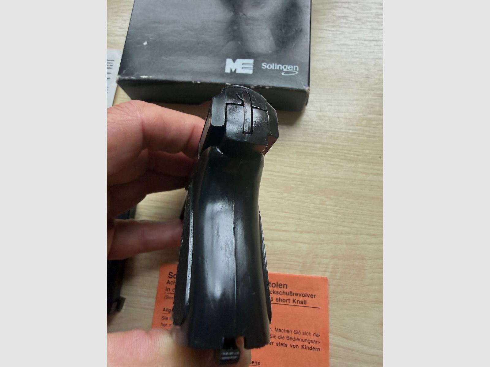 ME 8 Detective Taschenpistole – Kal. 8mm K. – PTB 100/2 