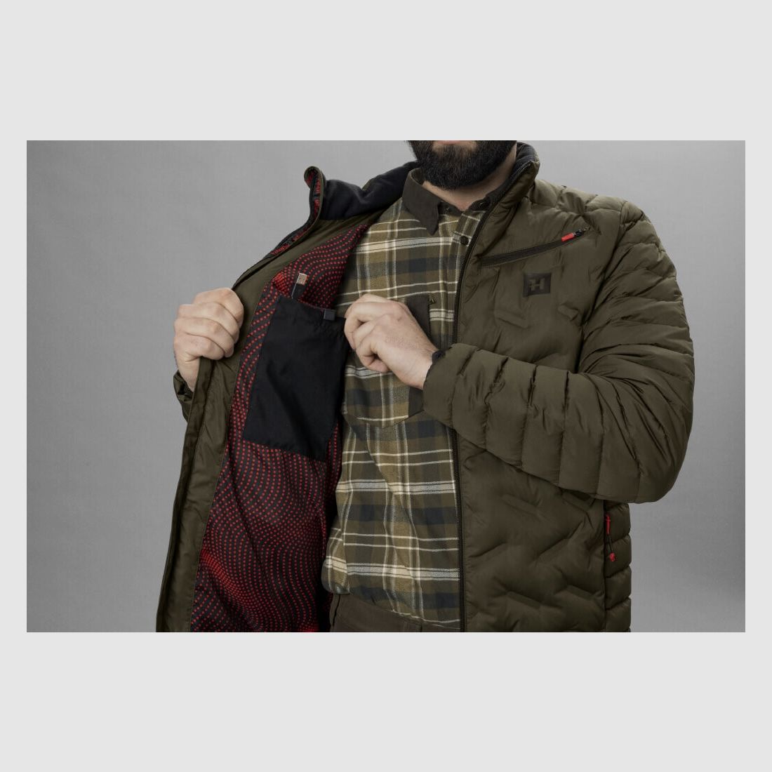 Härkila – Clim8 insulated jacket – indbygget varme, billede 6 af 6