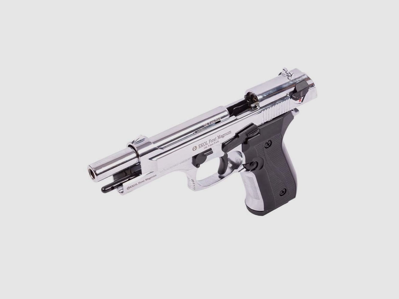 Ekol Firat Magnum Pistola a salve 9mm P.A.K. cromo