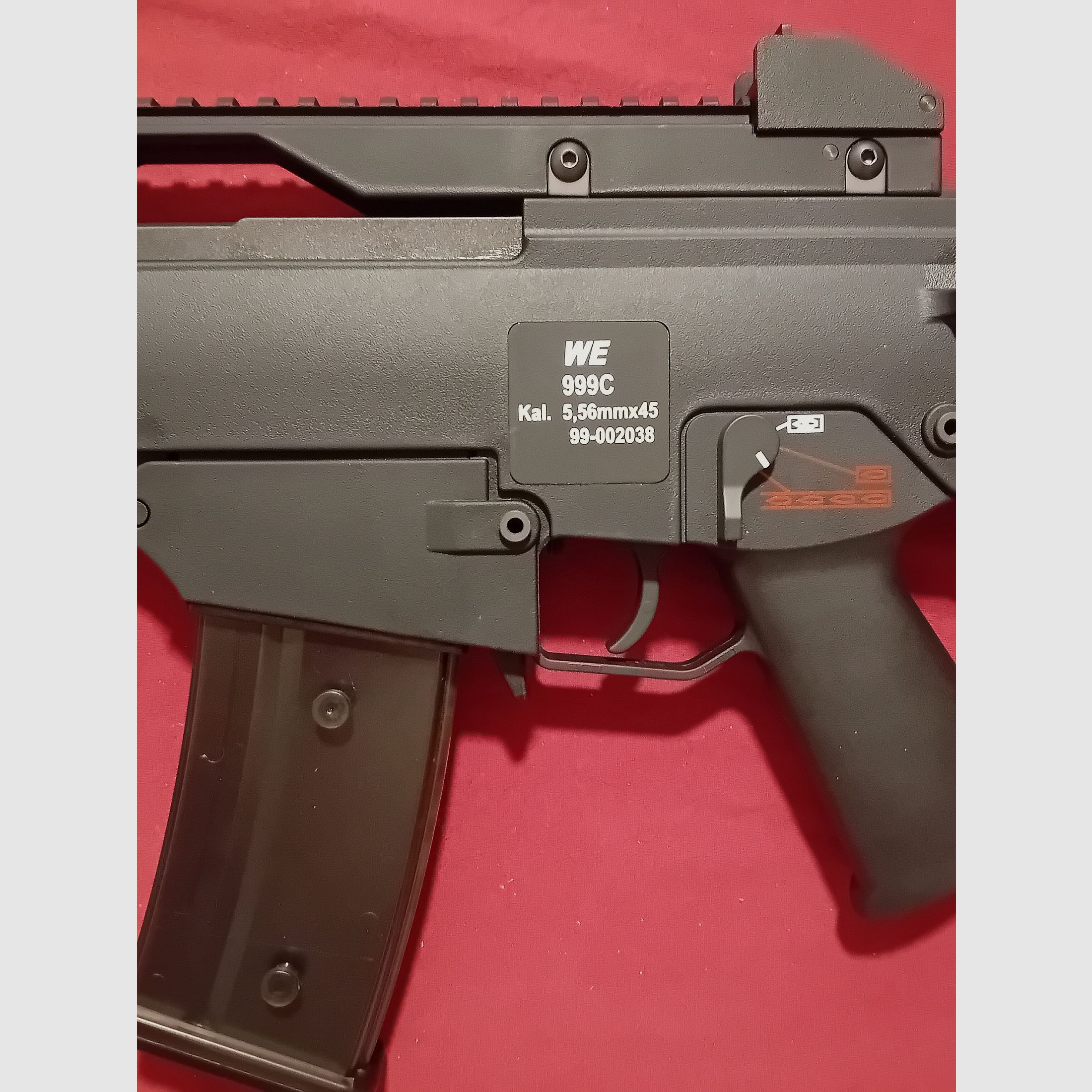 Wei-ETech Mod. 39C Open-Bolt Gas-Blow-Back Softair