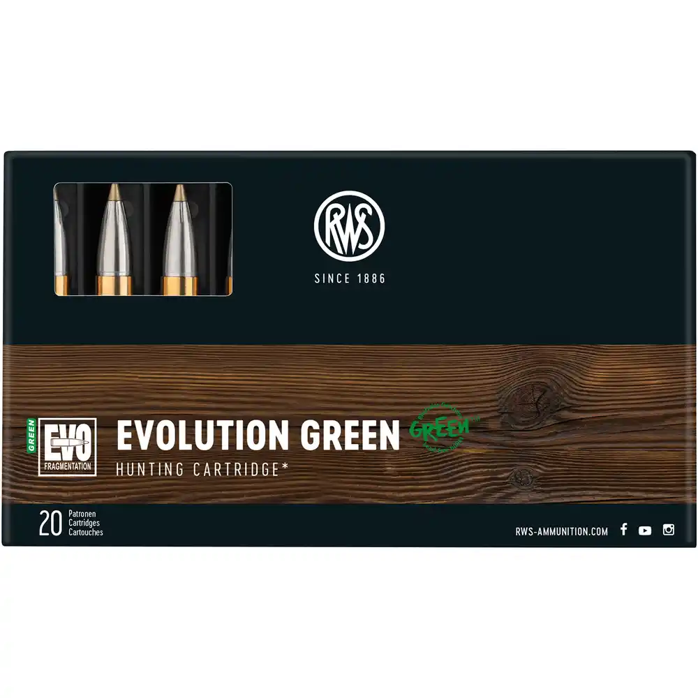 RWS 6,5 Creedmoor Evolution Green 6,0 g/93 grs., immagine 1 di 6