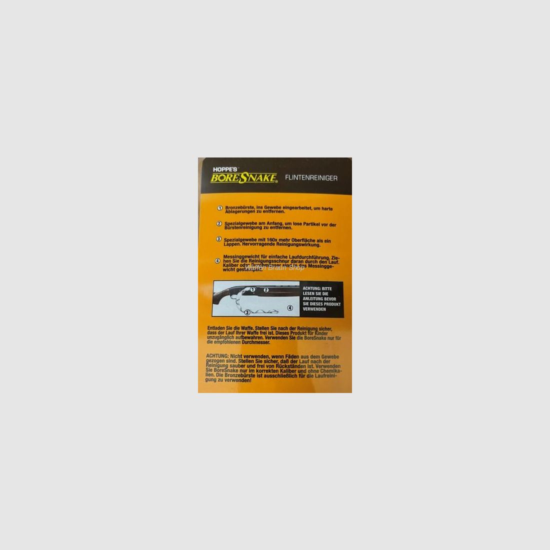 Hoppe s Bore Snake/ Qucik Clean Kal.12 für Langwaffen