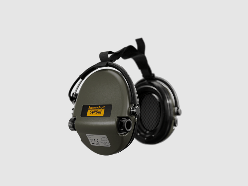 Sordin 76302-X-S Supreme Pro X Neckband Green V23