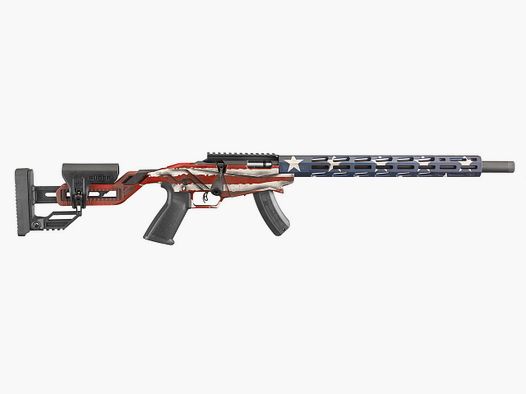 RUGER PRECISION RIMFIRE Carabina Bandera Americana Cal. 22lr 10 Tiros