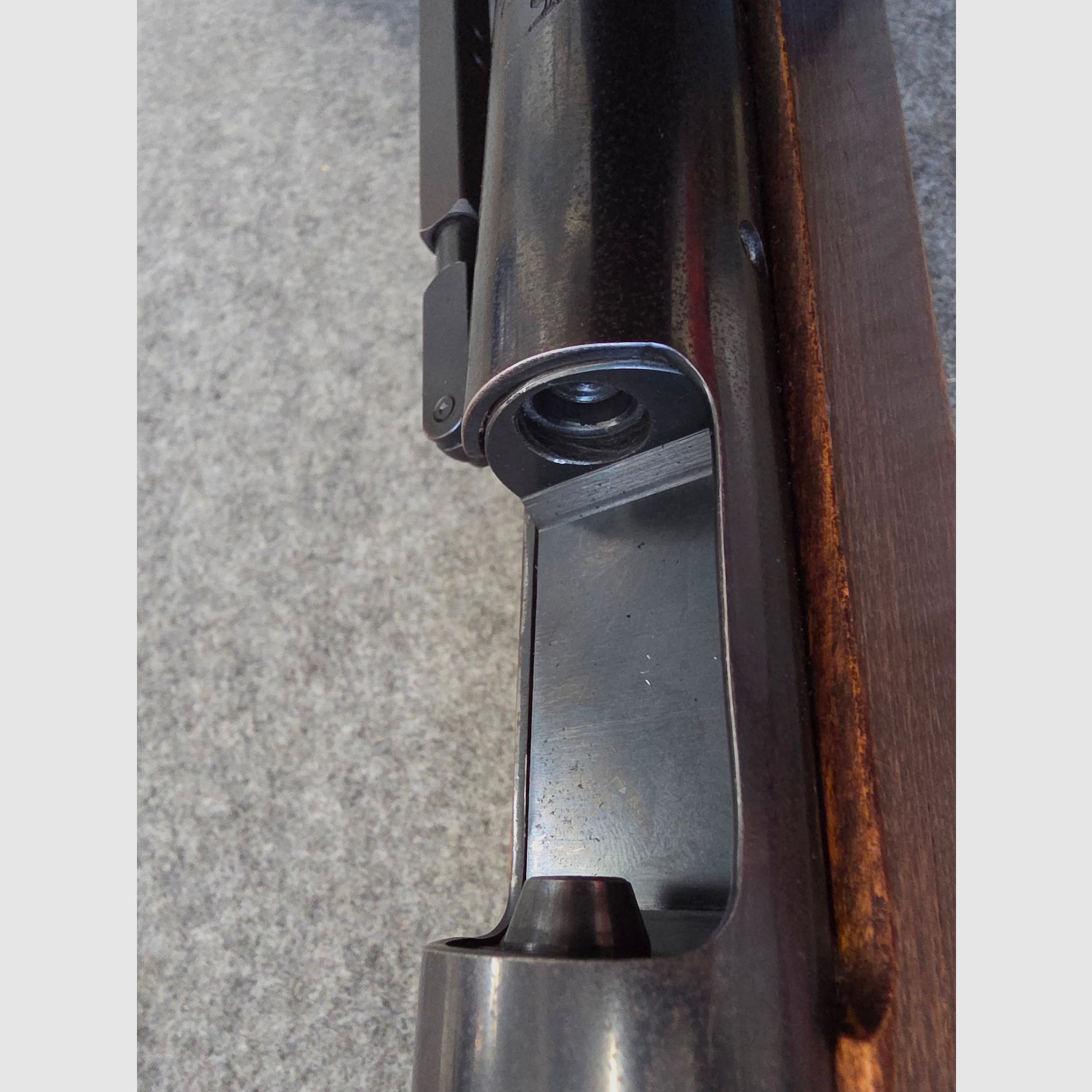 Match air rifle side cocking Diana Mod. 75 U T01 very rare in good condition