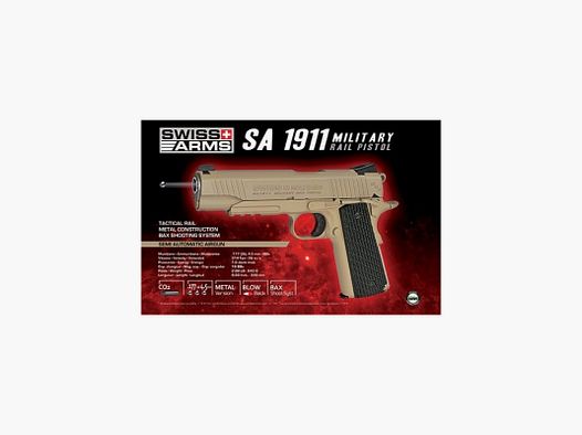 SWISS ARMS PISTOLE LIB V 1911 TAN