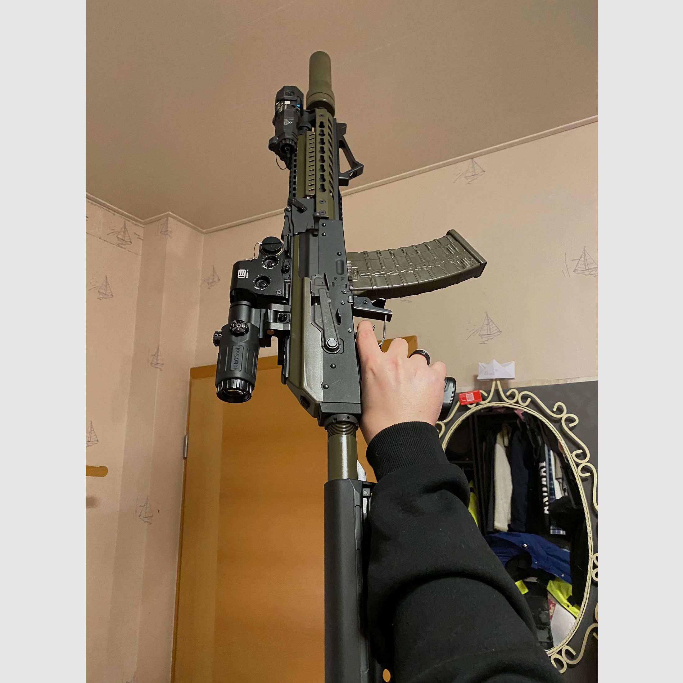 G&G RK74 Elite E.T.U. S-AEG Black