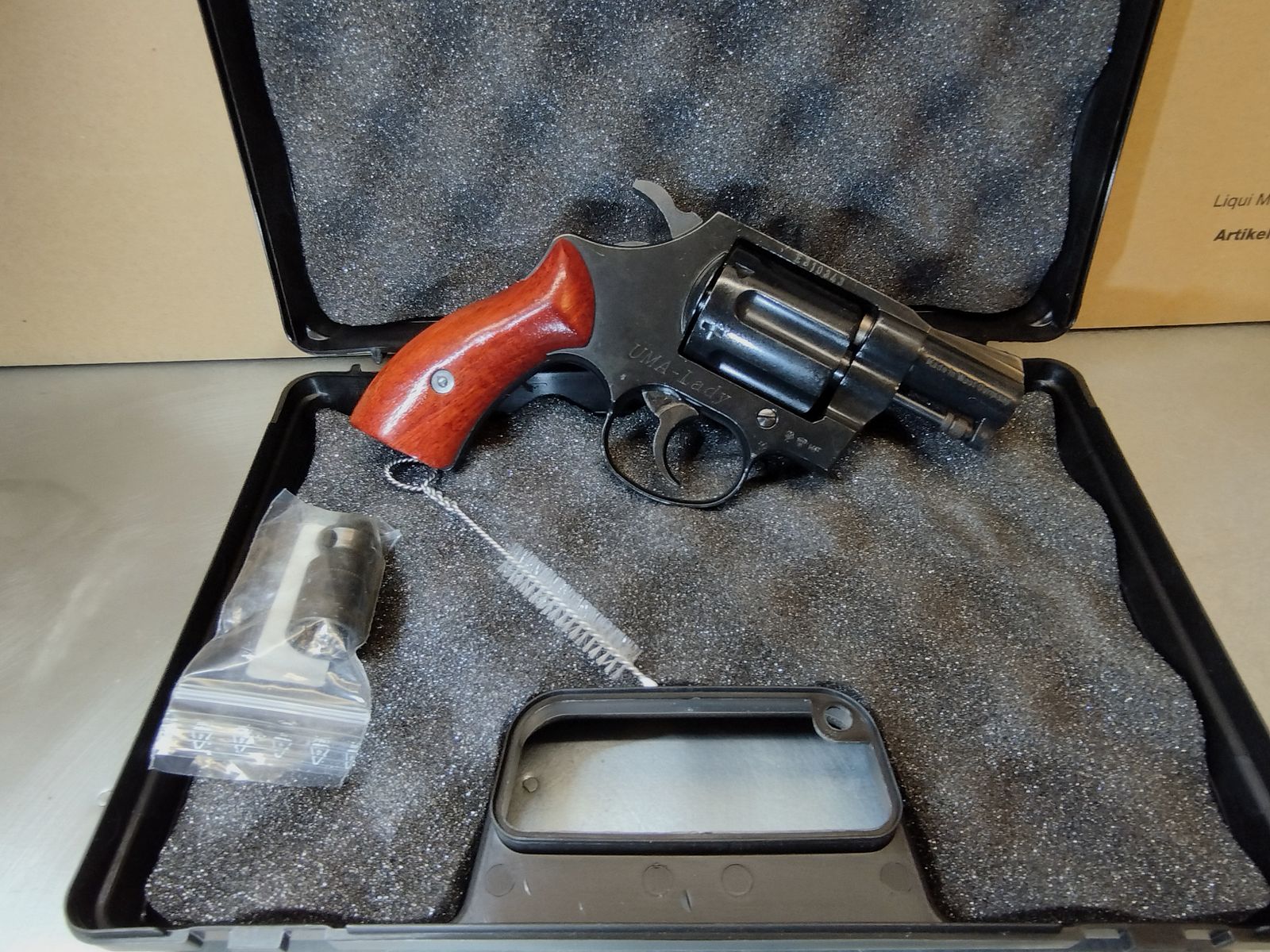 Revolver Röhm Umarex Uma-Lady 380K/9mmRK Neuwertig-NEU!!