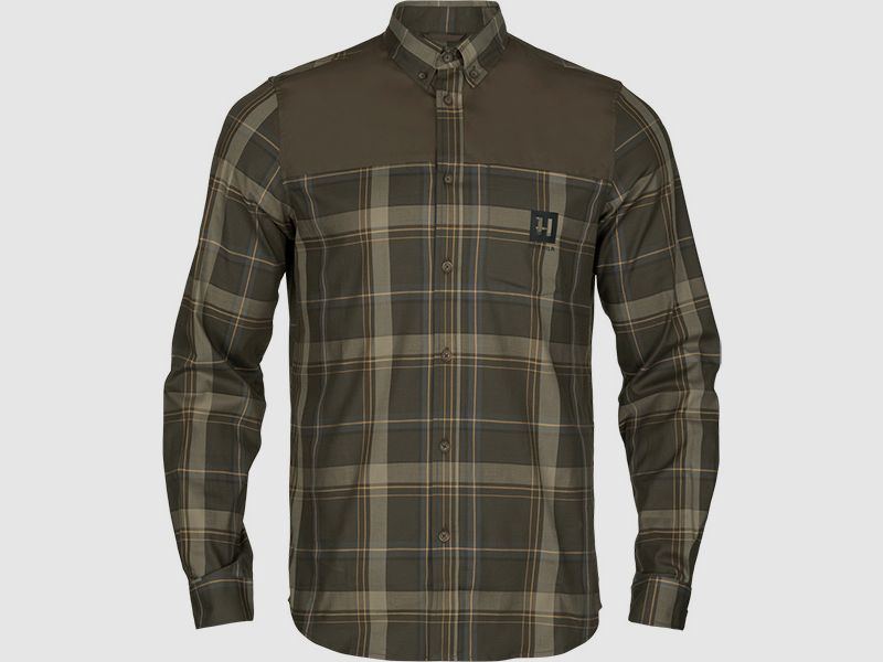 Härkila Hemd Anker L/S Willow green