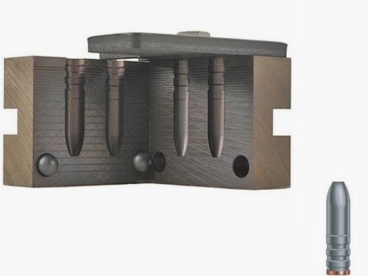 Stampo per fusione doppio RCBS .285 / 7,24 mm 168 gr / 10,9 g 7MM-168-SP proiettili semi-puntati gas check .285