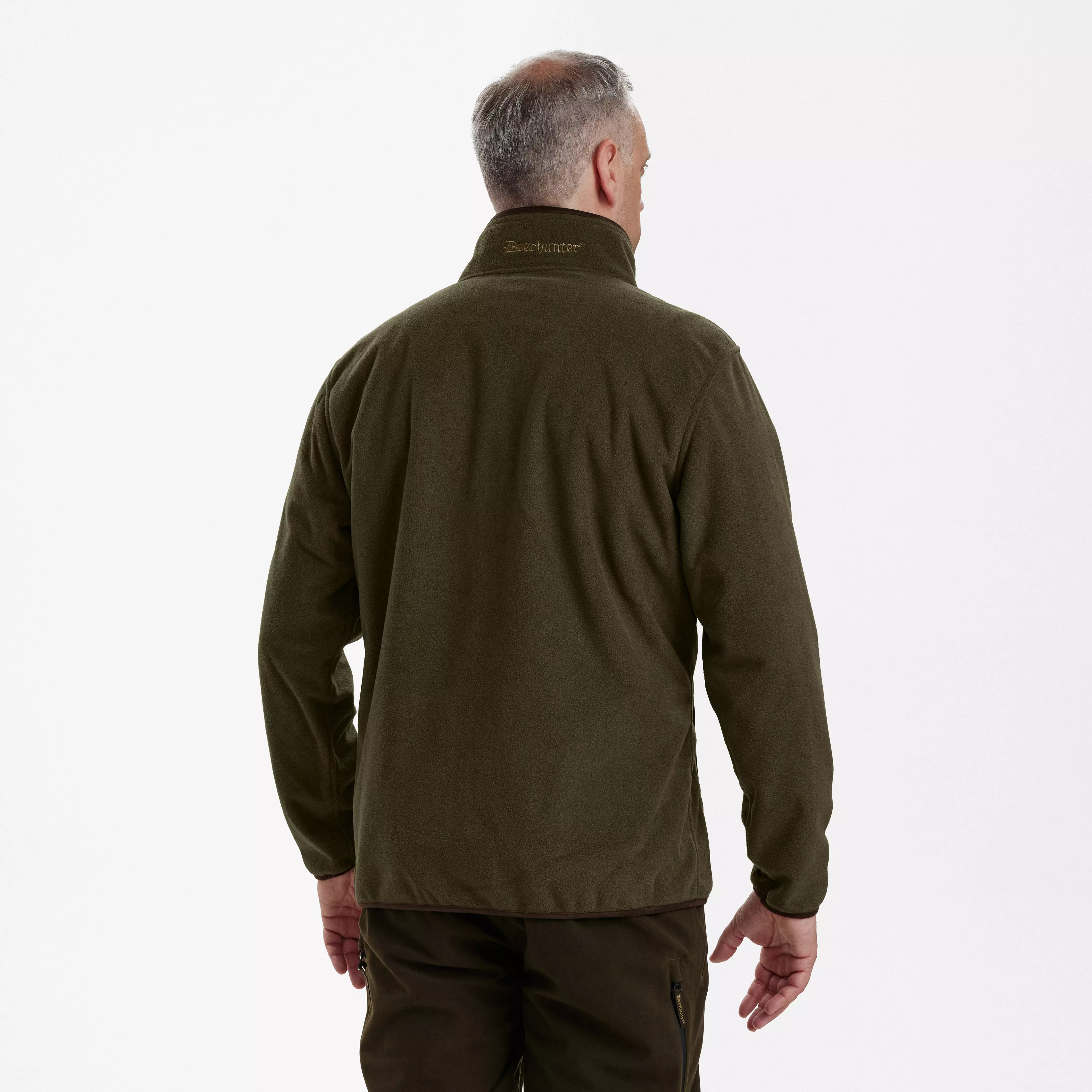 Gamekeeper giacca in pile bonded reversibile - arancione, immagine 3 di 7