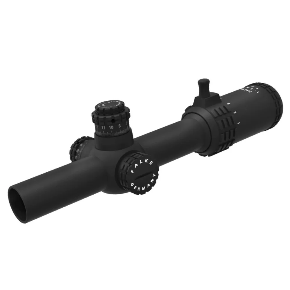 FALKE 1-6x24 TAC-Serie Zielfernrohr mit Mil-Dot-Absehen, Bild 1 von 4