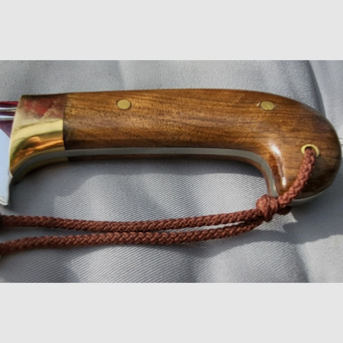 Coltello da macellaio grande, lama in acciaio inossidabile lunga 37 cm, quasi come nuovo