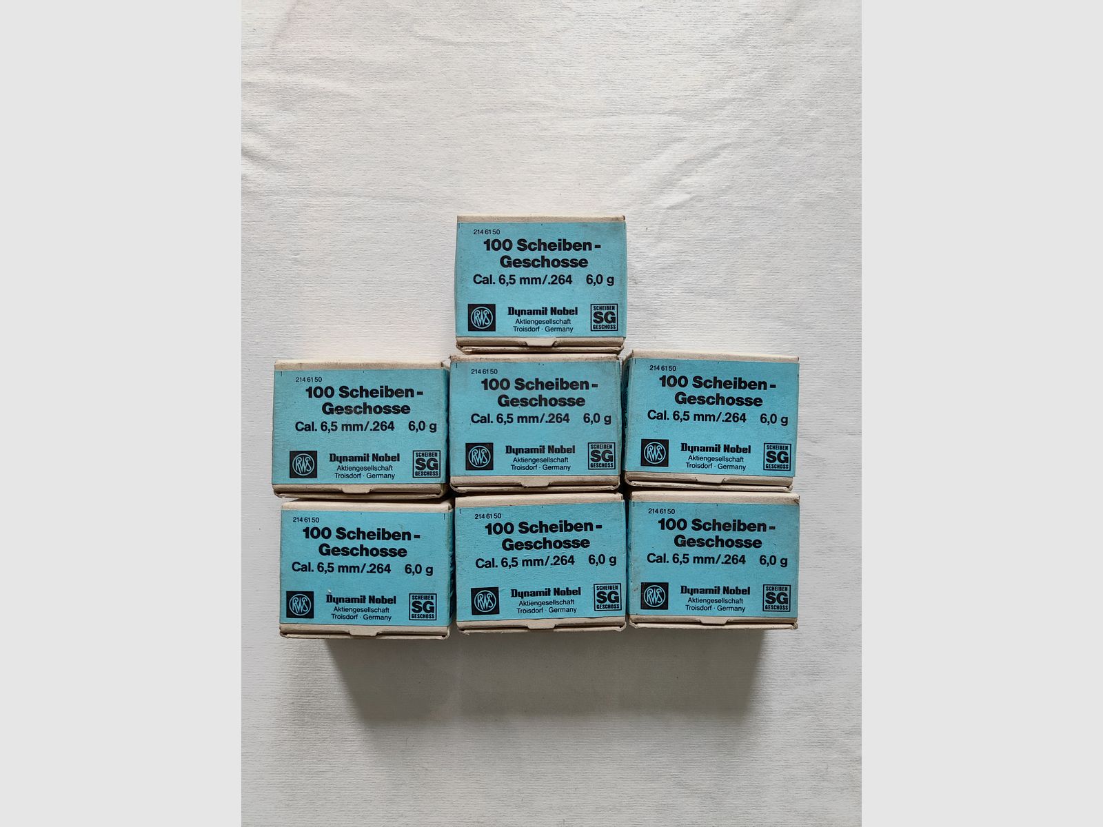 Munition 700 projectiles RWS calibre 6,5 mm