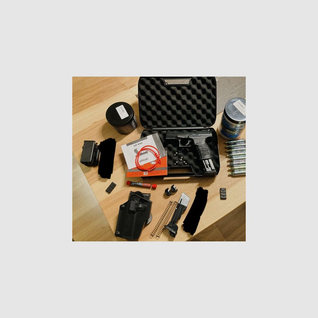 Walther PPQ M2 CO2-RAM Pistole Kal. 43 schwarz