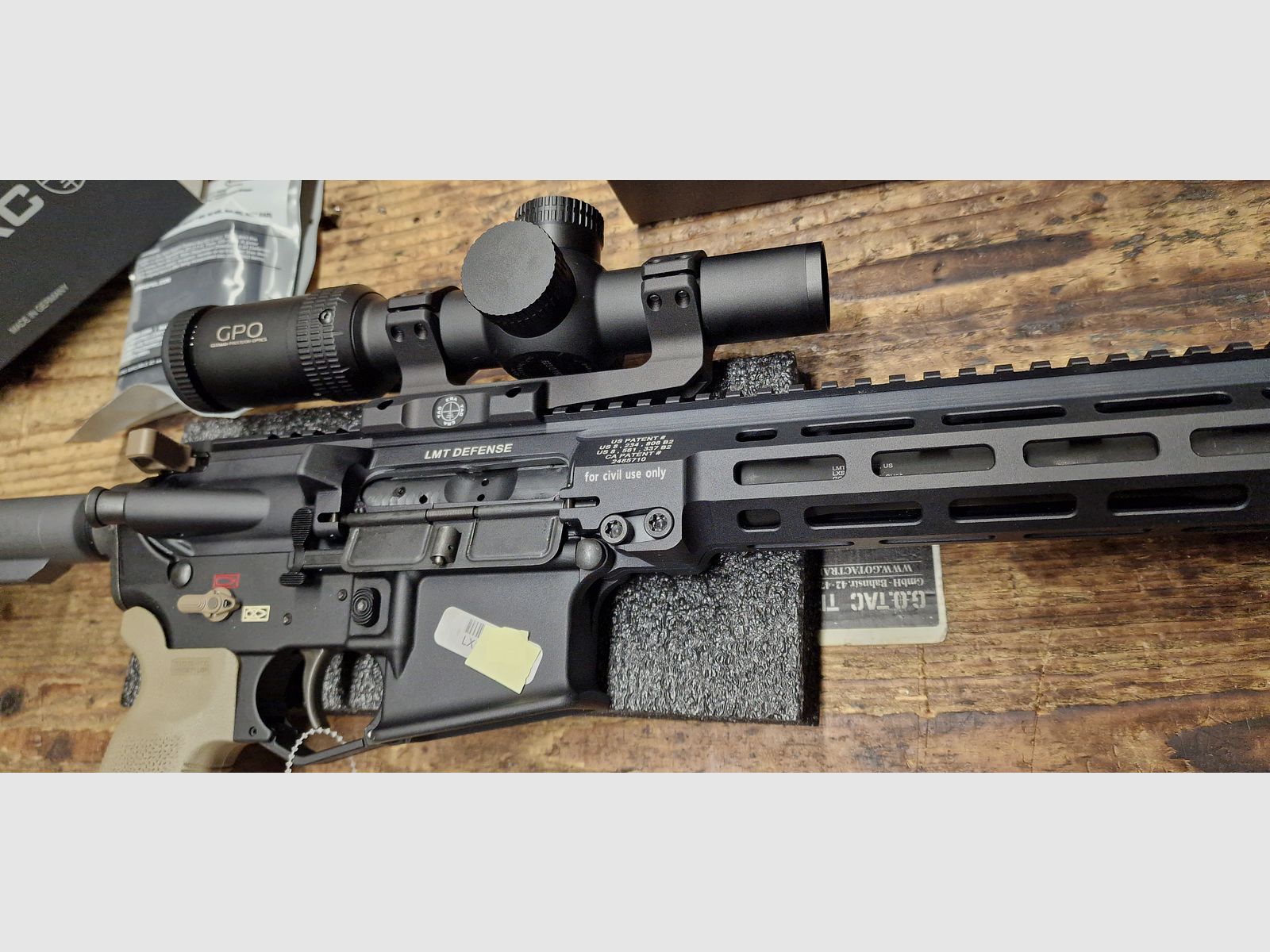 AR15 LMT DEFENSE, modelo MARS, BASEL civil, .223Rem