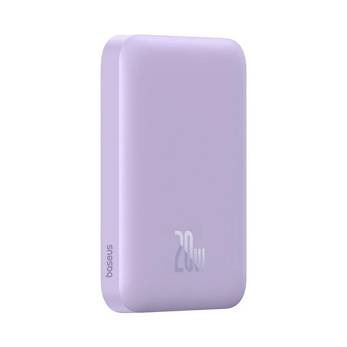 Powerbank Baseus Magnetic Mini Air 6000mAh (fiolet), zdjęcie 13 z 22