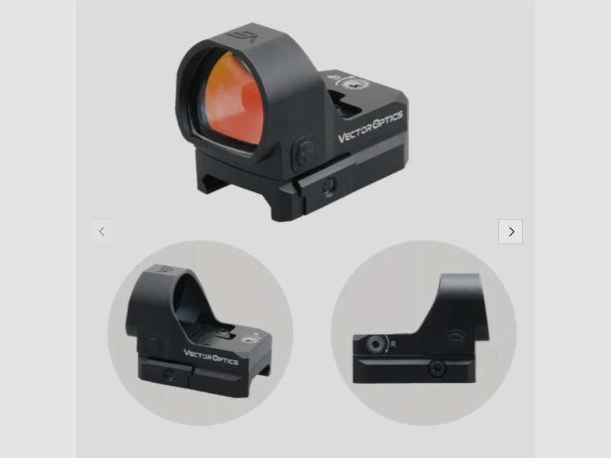 Vector Optics SCRD-M36 Frenzy-X 1x22x26 MOS Multi Reticle - Leuchtpunktvisier