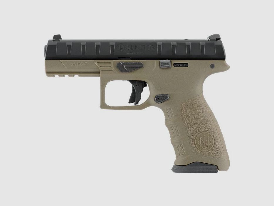 Gas-Airsoftpistole Beretta APX RDO FDE