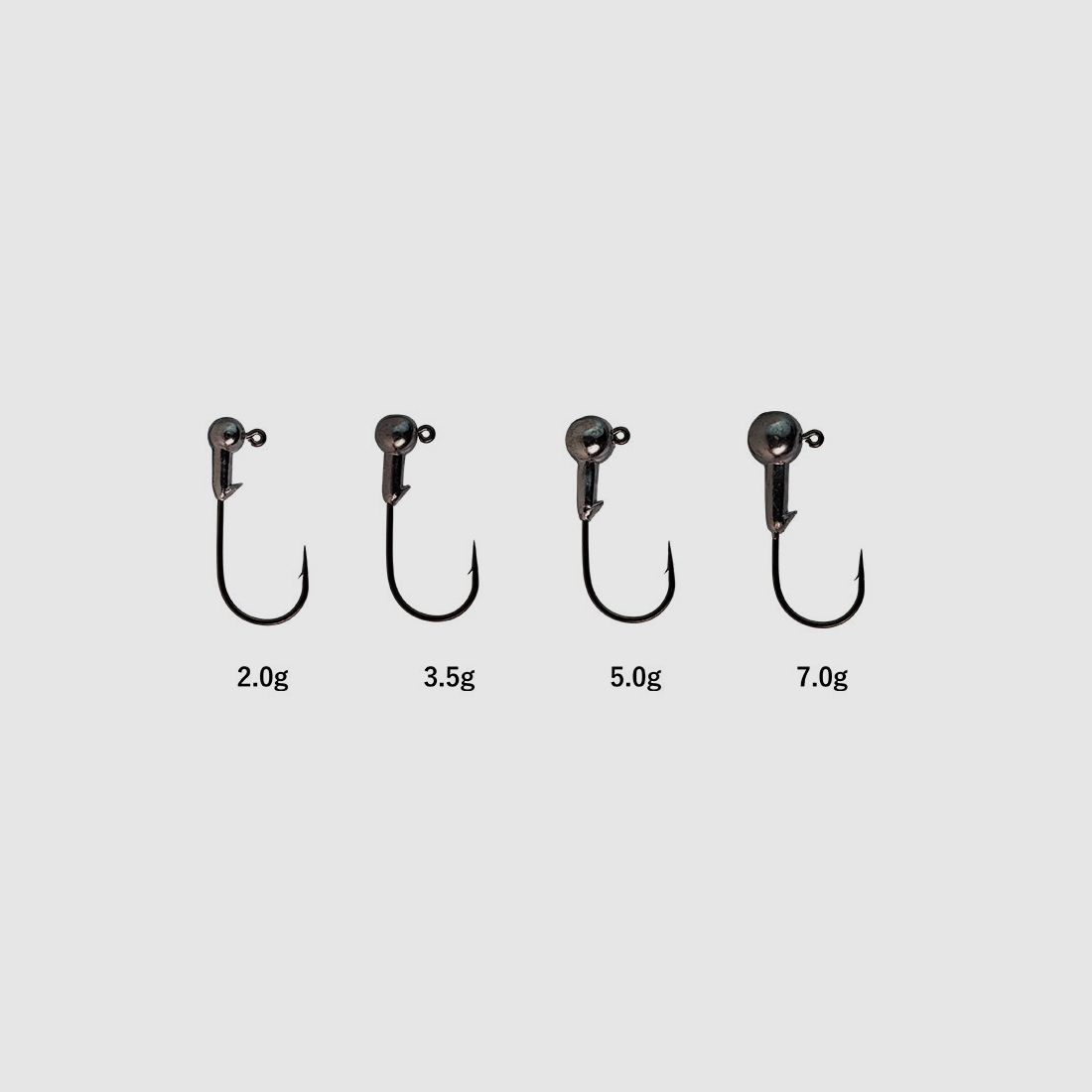 YARIE – 407 ROUND JIGHEAD VT THICK WIRE | 10 pcs, image 3 of 3