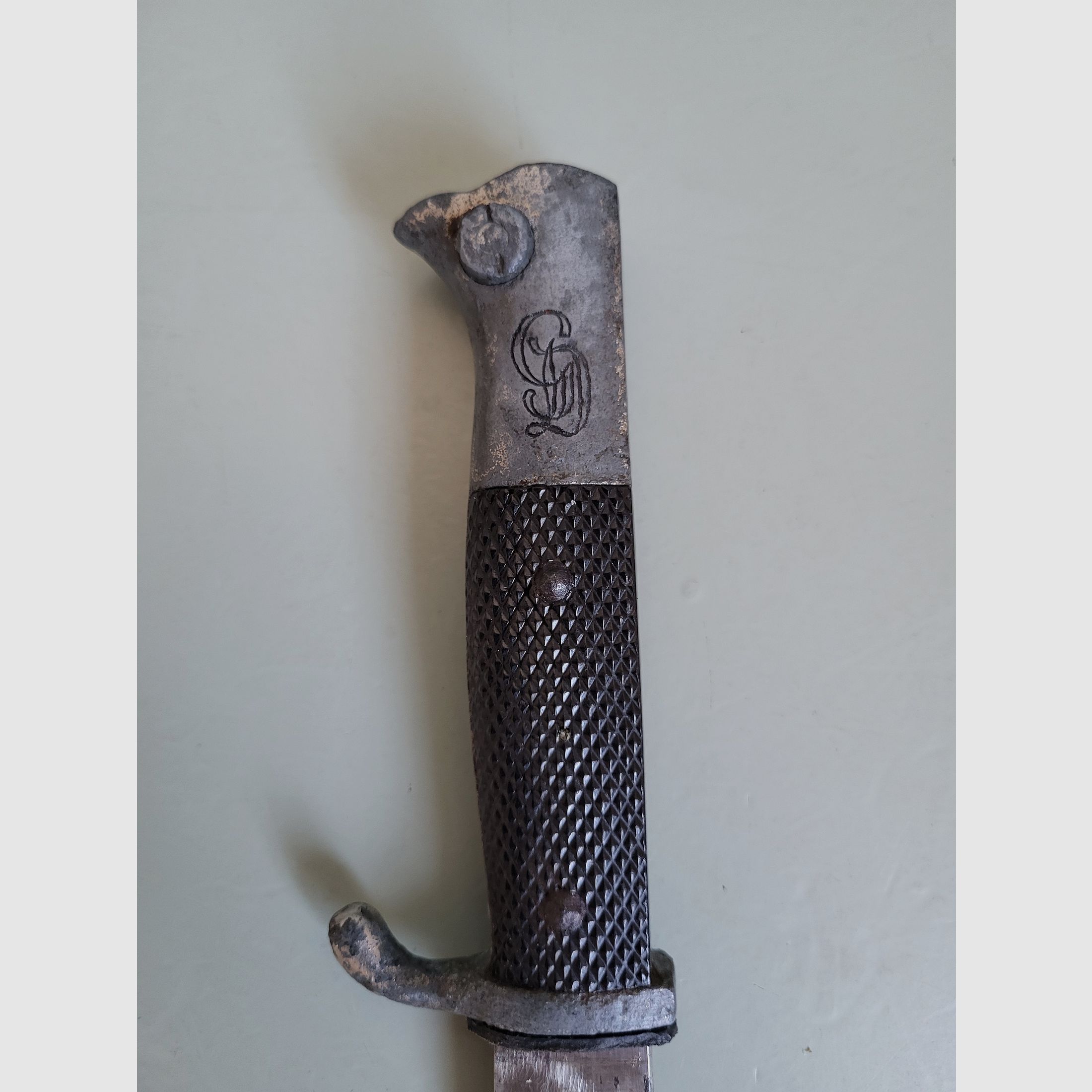 2 WK - WW 2 Puma bayonet - Long side rifle K98 bayonet - Original