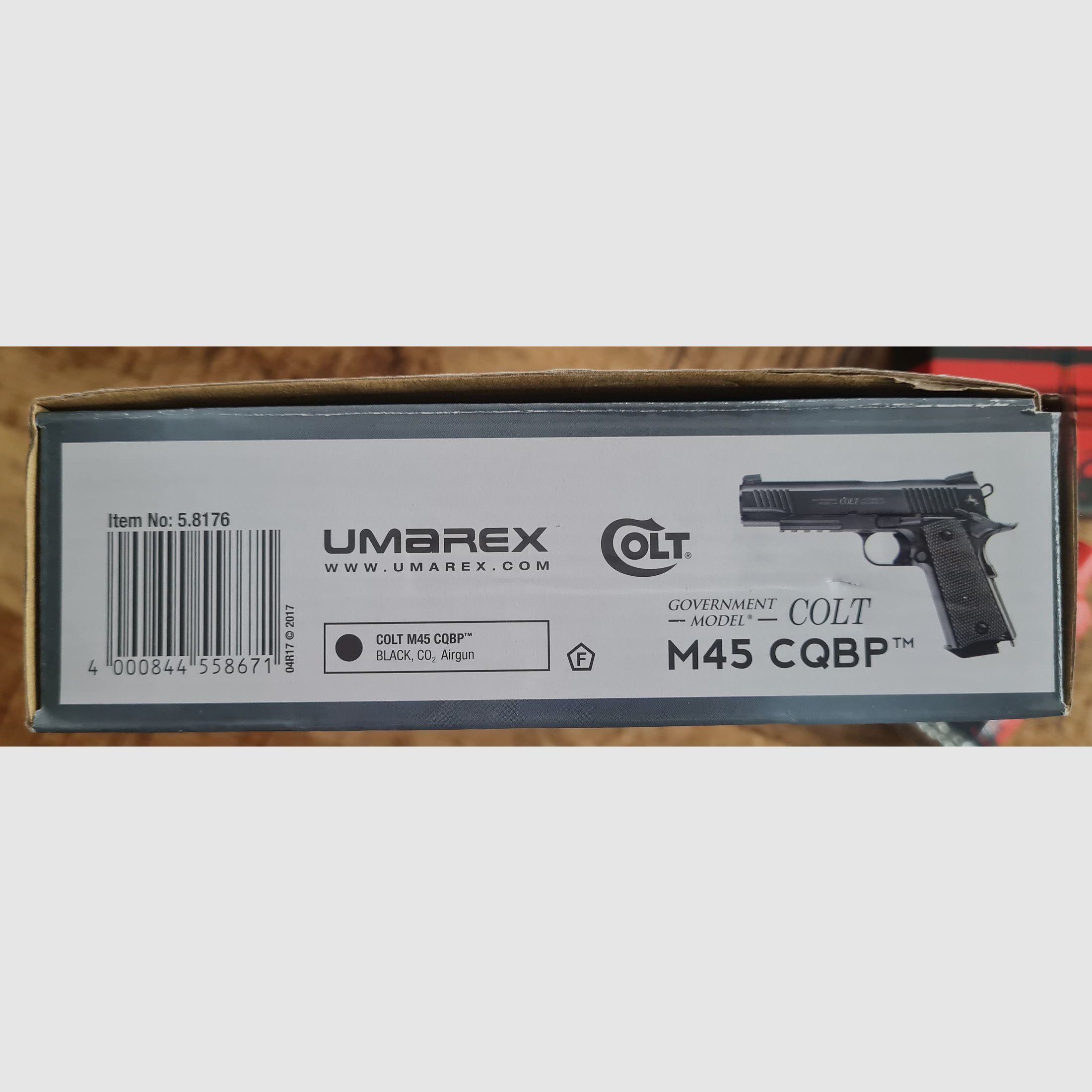 Umarex Colt M45 CQBP Cal. 4.5mm BB, BlowBack, FullMetal + Extras