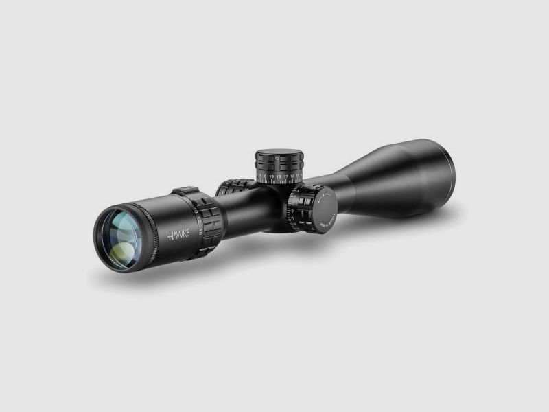HAWKE Optics Zielfernrohr mit Leuchtabsehen 2,5-15x50 Frontier SF (30mm) Abs. LR Dot